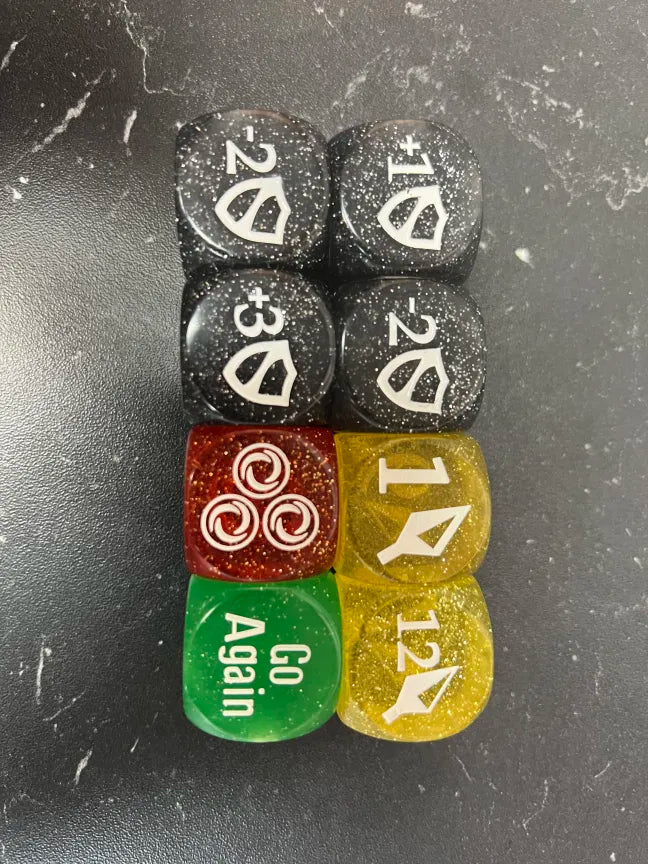 FaB Dice Set (8 total)