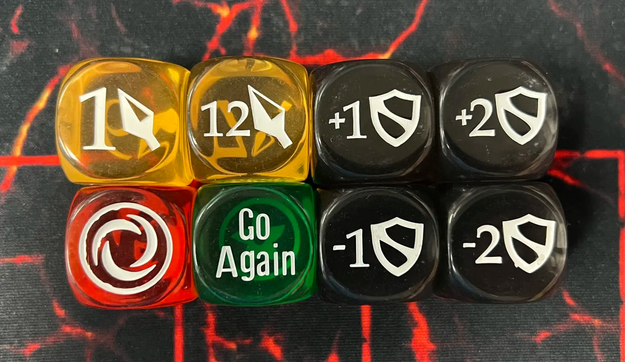 FaB Dice Set (8 total)