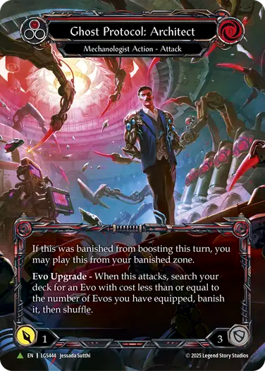 Ghost Protocol: Architect (Promo) - Flesh & Blood TCG – FaB Foundry Ghost Protocol: Architect (Promo) - Flesh & Blood TCG – FaB Foundry