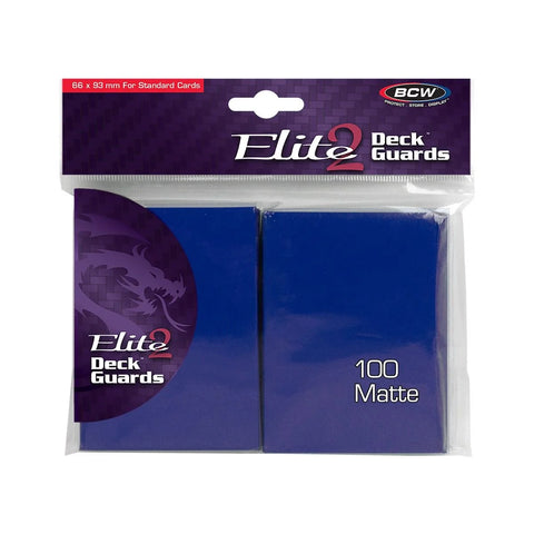 BCW - Deck Guard - Elite2 Sleeves - Blue