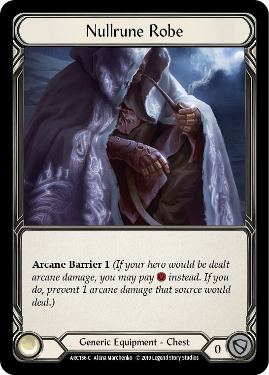 Nullrune Robe (1st Ed) - Cold Foil