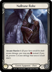 Nullrune Robe (1st Ed) - Cold Foil
