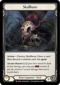 Skullhorn (Gold Foil)