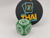 Green Runechant Dice - 20mm