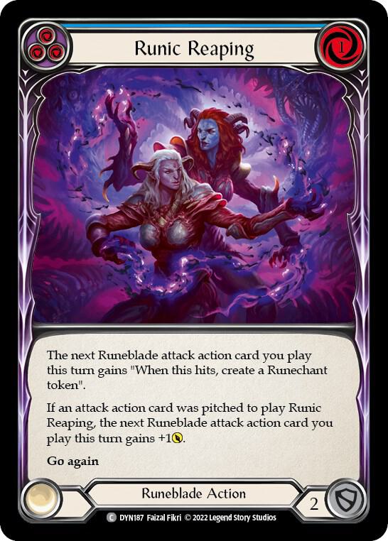 Runic Reaping - Blue