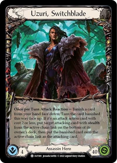 Uzuri, Switchblade token