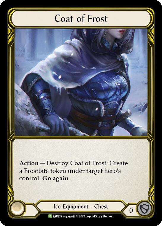 Coat of Frost (Gold Foil)
