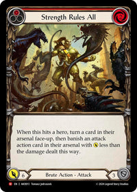 Strength Rules All (Rainbow Foil)