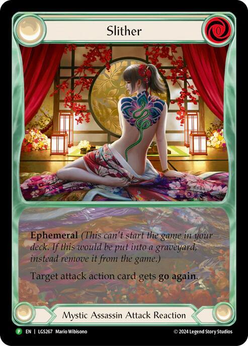 sexy mtg card Slither (Promo) - Flesh & Blood TCG