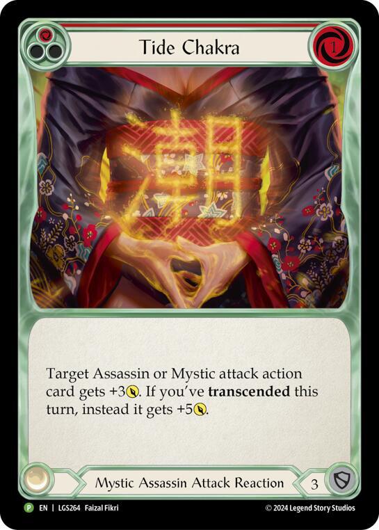 Tide Chakra (Red) (Promo)
