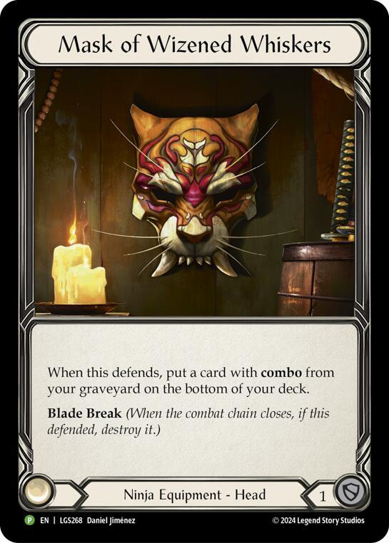 Mask of Wizened Whiskers (Promo)