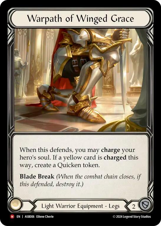 Warpath of Winged Grace (Rainbow Foil)