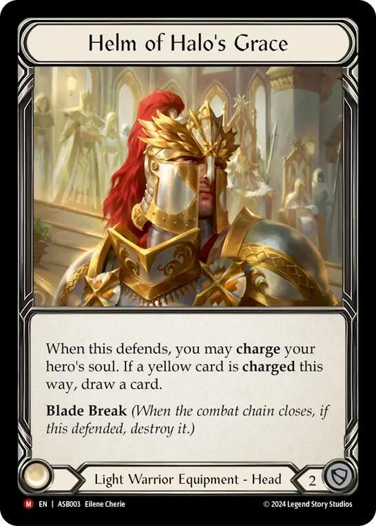 Helm of Halo's Grace (Rainbow Foil)