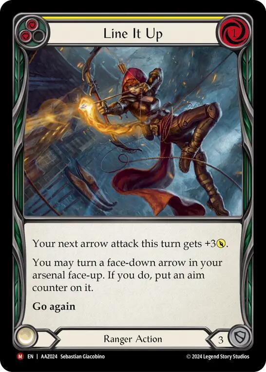 Line It Up (Rainbow Foil)