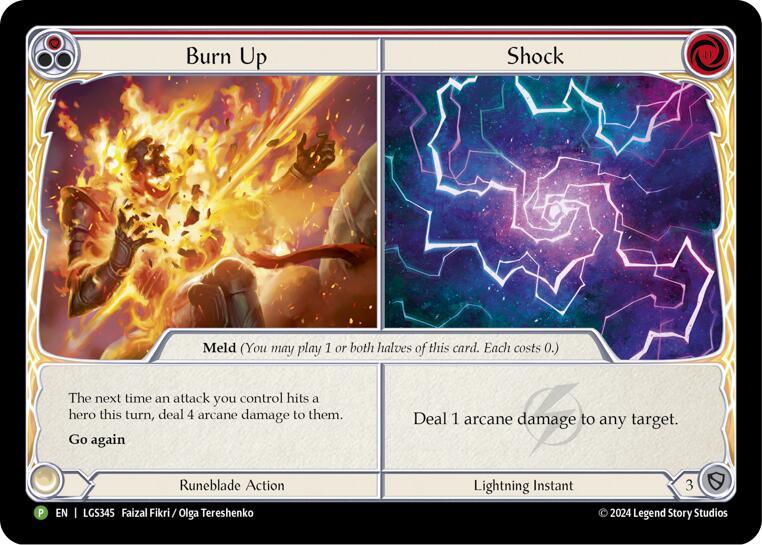 Burn Up // Shock - (Promo)