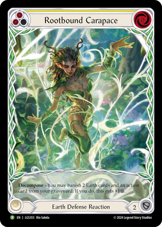 Rootbound Carapace (Yellow) (Promo)