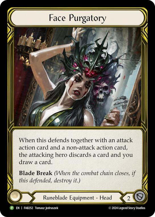 Face Purgatory (Gold Foil)
