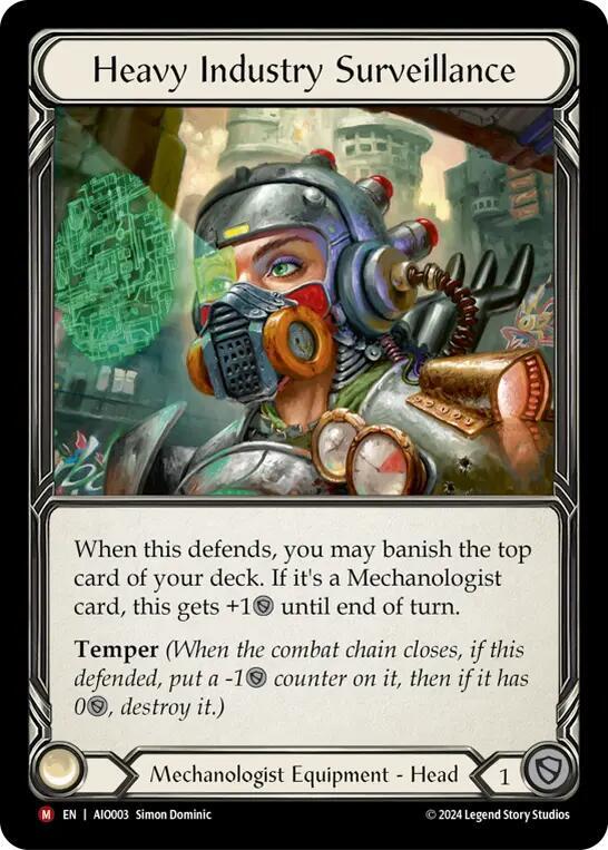Heavy Industry Surveillance (Rainbow Foil)