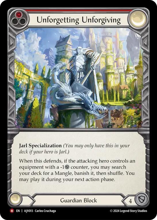 Unforgetting Unforgiving (Rainbow Foil)