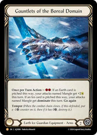 Gauntlets of Boreal Domain (Rainbow Foil)