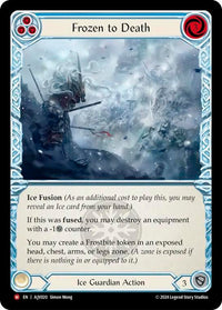 Frozen to Death (Rainbow Foil)
