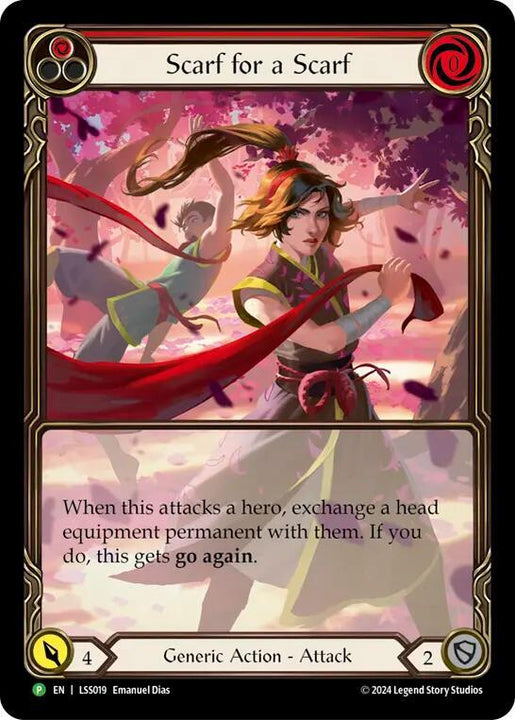 その他 FAB Scarf for a Scarf Promo RF Scarf for a Scarf (Promo) - Flesh & Blood TCG – FaB Foundry