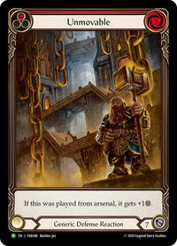 Unmovable - (Promo)