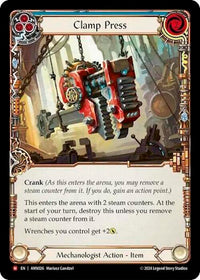 Clamp Press (Rainbow Foil)