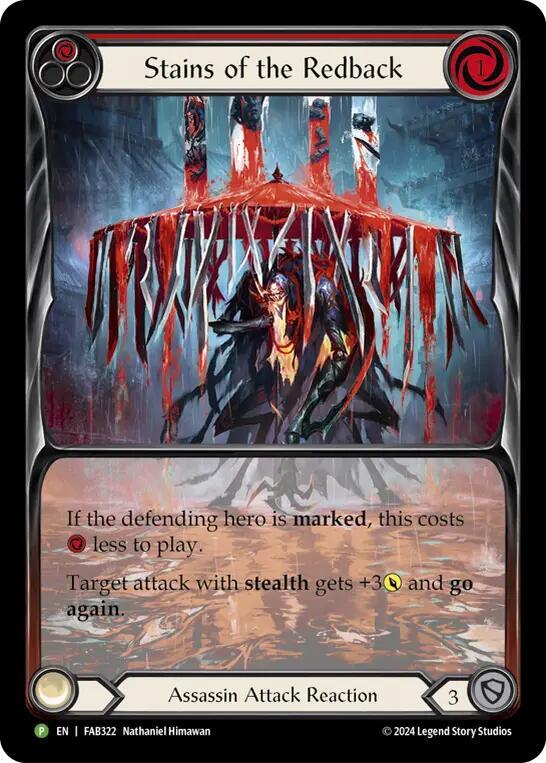 Stains of the Redback (Red) (Promo)