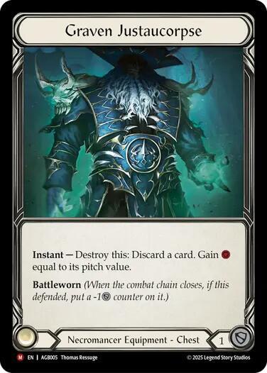 Graven Justacorpse (Rainbow Foil)