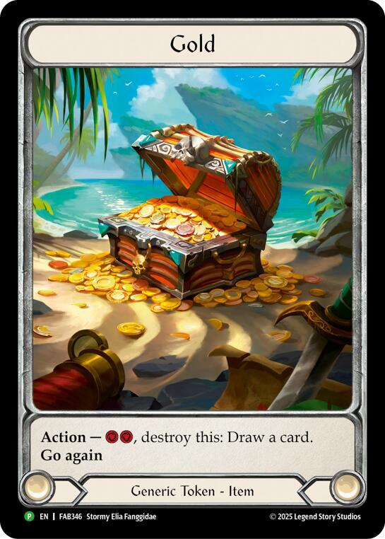 Action -- {2 - Resource}, destroy Gold: Draw a card. Go again