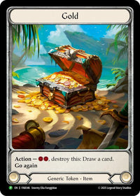 Action -- {2 - Resource}, destroy Gold: Draw a card. Go again