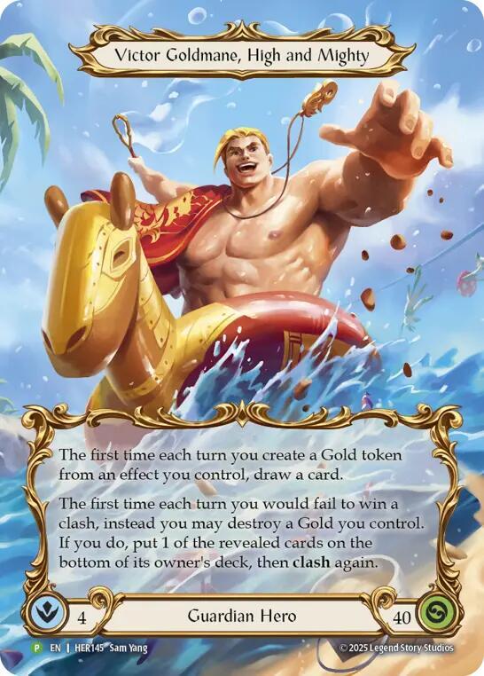Victor Goldmane, High and Mighty - Singapore (Promo)