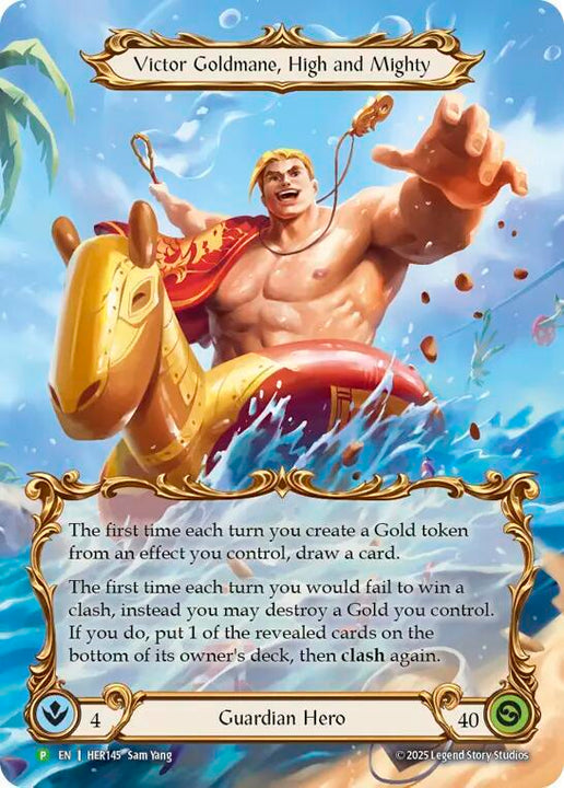 その他 FAB Victor Goldmane, High and Mighty RF Victor Goldmane, High and Mighty Singapore (Promo) - Flesh & Blood