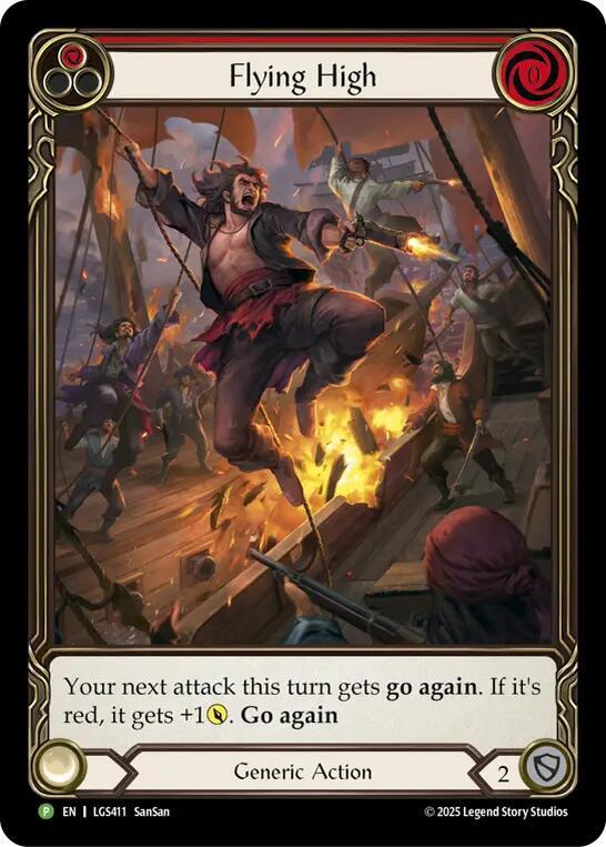 Flying High (Red) (Promo)