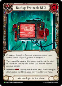 Backup Protocol: RED (GEM Pack 3)