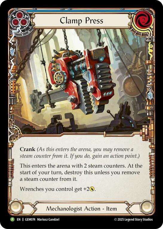 Clamp Press (GEM Pack 3)