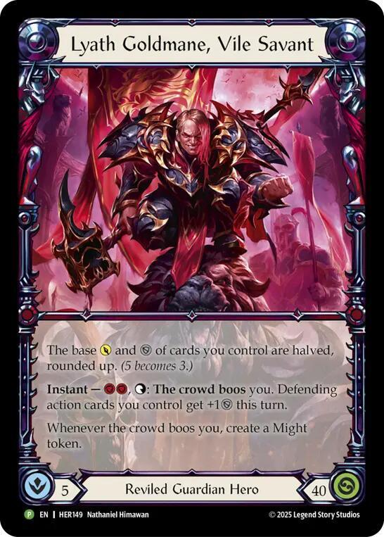 Lyath Goldmane, Vile Savant (Promo)