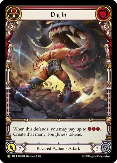 Dig In (Red) (Promo)