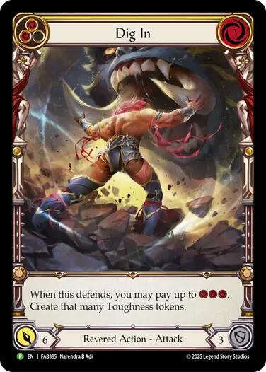 Dig In (Yellow) (Promo)