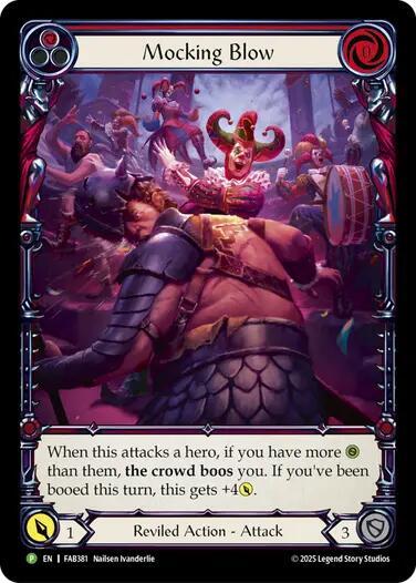 Mocking Blow (Red) (Promo)