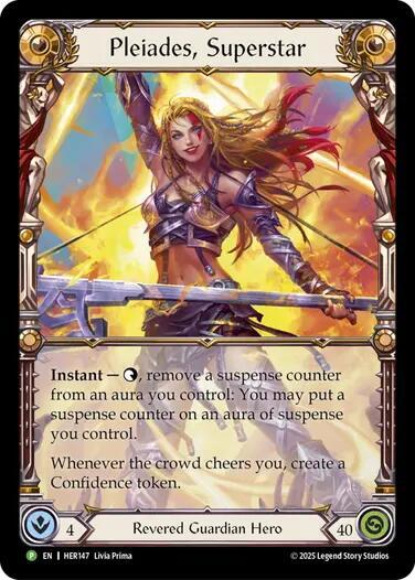 Pleiades, Superstar (Promo)