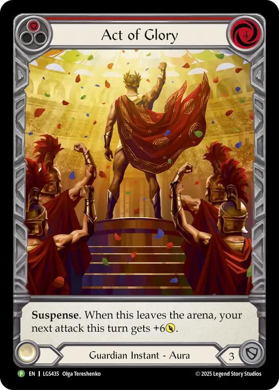 Act of Glory (Red) (Promo)
