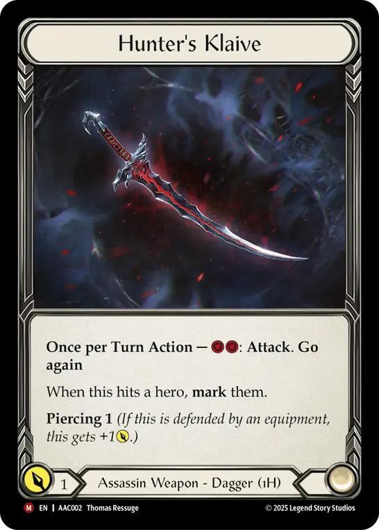 Hunter's Klaive (Armory Deck)
