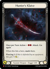Hunter's Klaive (Armory Deck)
