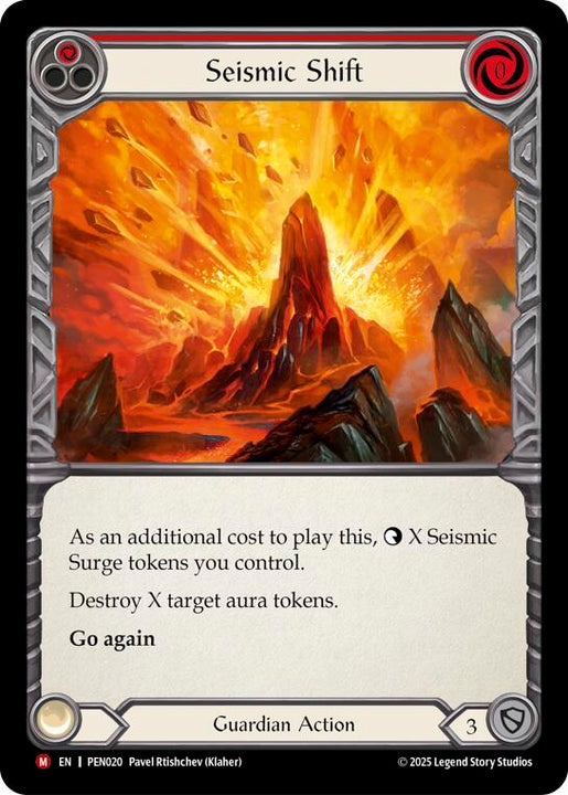 Seismic Shift - Compendium of Rathe - Flesh & Blood TCG - FaB Foundry
