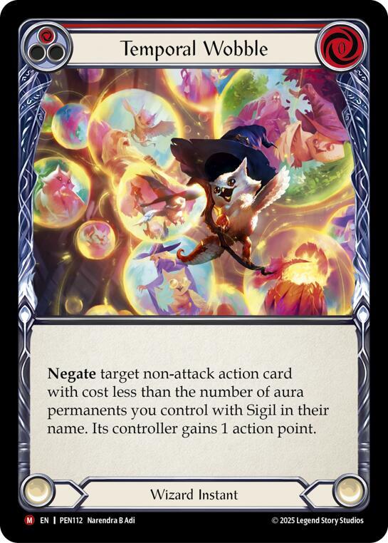 Temporal Wobble (Rainbow Foil)