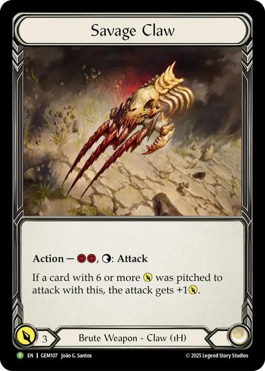 Savage Claw (GEM Pack 4)