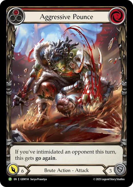 Aggressive Pounce (GEM Pack 4)