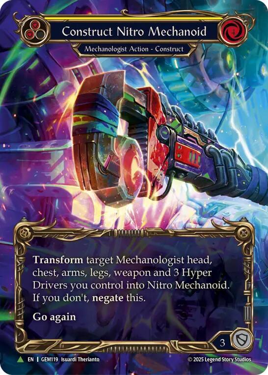 Construct Nitro Mechanoid (GEM Pack 4)